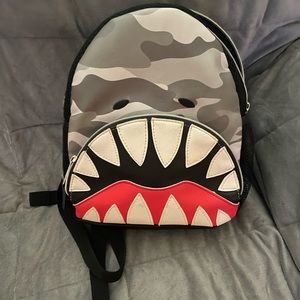 Shark camo backpack